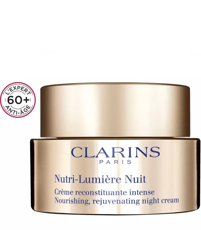 NUTRI-LUMIERE NUIT Intense Restorative Cream - Soins 60 Ans Et + - Anti ...