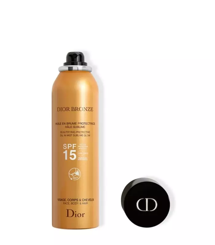 dior bronze oil in mist spf 15