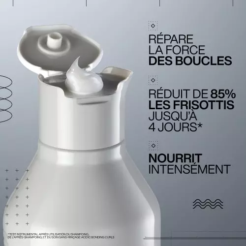 ACIDIC BONDING CURLS Après-shampoing réparateur pour cheveux bouclés abimés 