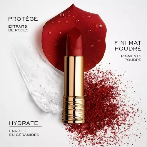 L'ABSOLU ROUGE DRAMA MATTE ROUGE Rouge à Lèvres Mat Poudré – Tenue et Confort Longue Durée 3614274187977_4.jpg