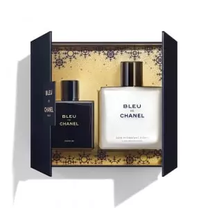 BLEU DE CHANEL 3-in-1 fragrance and moisturising case