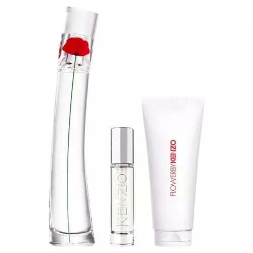 FLOWER BY KENZO   Eau de Parfum 50ml + 10ml Travel Spray + 75ml Body Lotion Gift Set 3274872472822_3.jpg