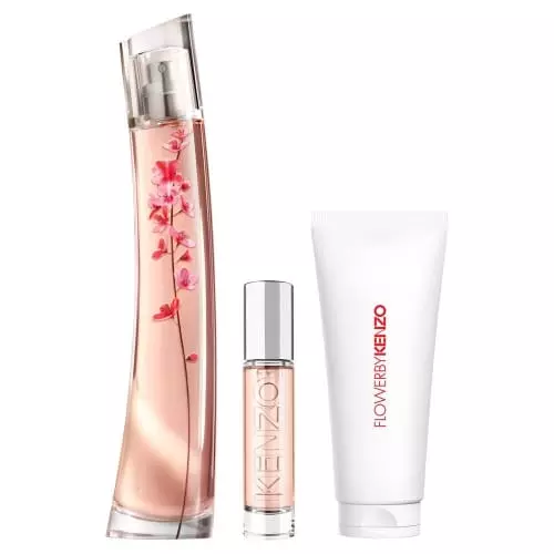 FLOWER IKEBANA Coffret Eau de Parfum 75ml + Vaporisateur de voyage 10ml + Lait corps 75ml 3274872472891_3.jpg