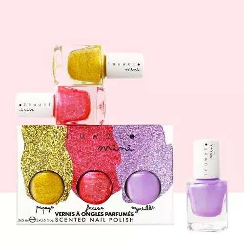 COFFRET VERNIS KIDS Children's Water-based Nail Polish Trio Set - Rainbow 3760355045169-1.jpg